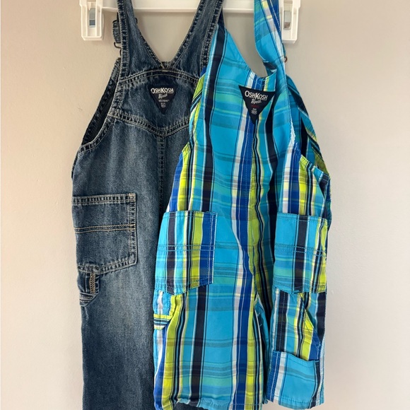 Bundle of 5 OshKosh B’gosh Baby Boy Overalls | Size 18M–2T - Picture 5 of 12